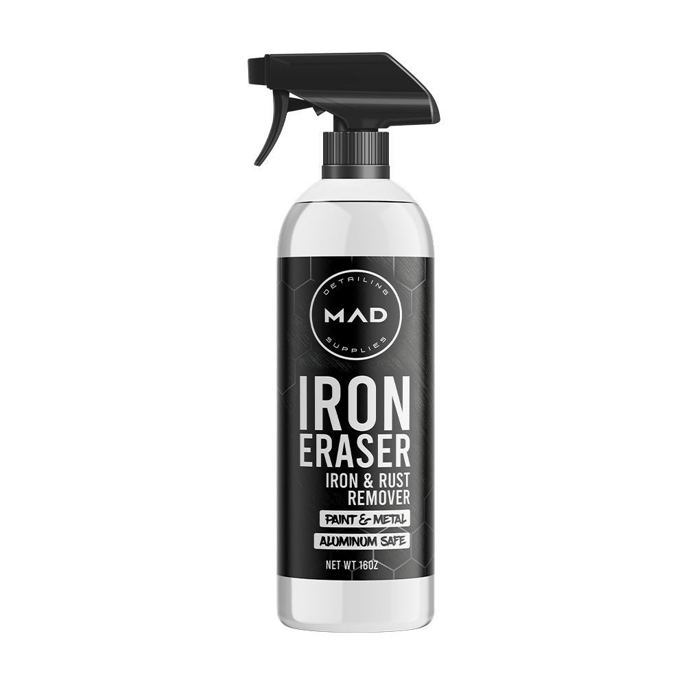 Iron Eraser Rust Remover Scam or Legit? What the Purple Spray Can and Cannot Fix 1 MAD Detailing Iron Eraser bottle on the official product page