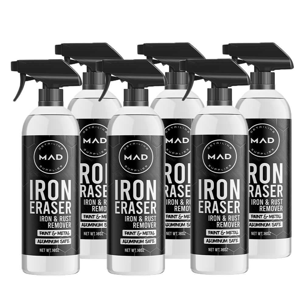 Iron Fist Iron Remover Car Detailing | Removes Brake Dust, Iron, Metal Debris, and Deposits from Paint, Chrome, Glass, Plastic, Wheels, Etc (16oz)